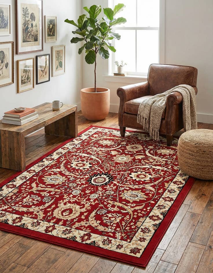 Detail image of 6' x 9' Isfahan Design Rug