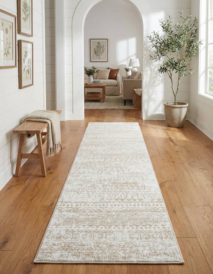 Detail image of 2' 6 x 10' Hermitage Runner Rug