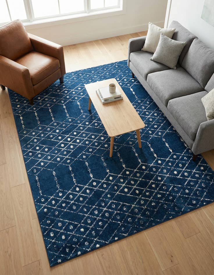 Detail image of 7' 10 x 10' Paxon Trellis Rug