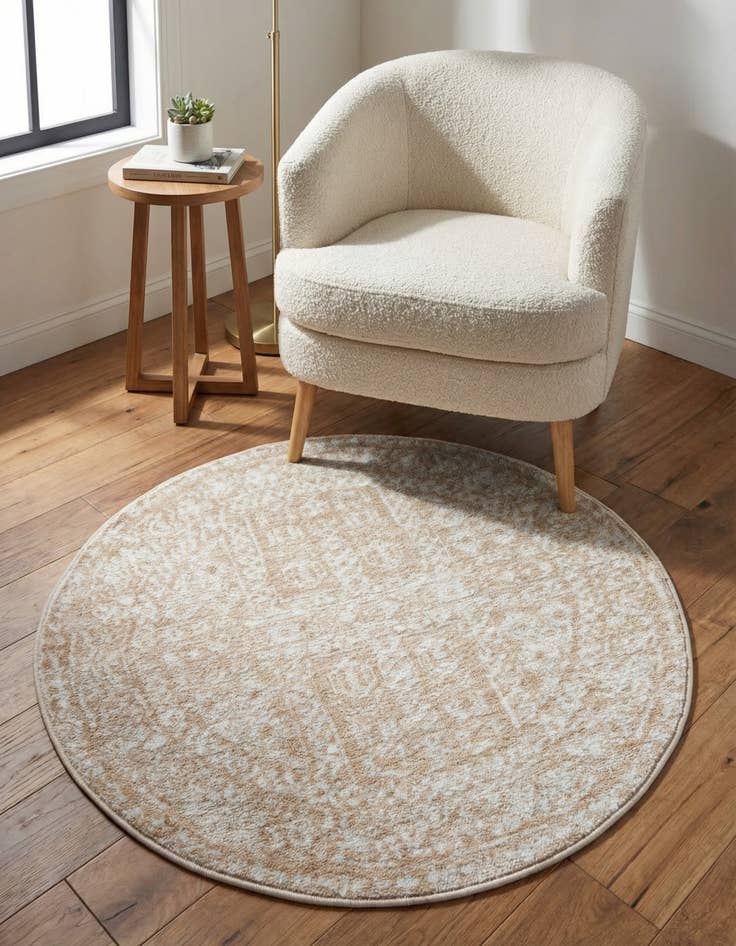 Detail image of 3' x 3' Oxford Round Rug