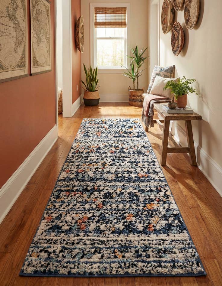 Detail image of 2' 2 x 6' Morocco Runner Rug