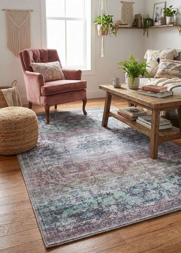 4' x 6' Washable Francesca Rug