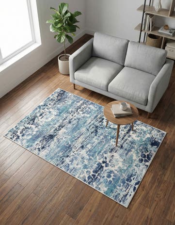 Blue Budapest Rug