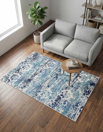 Blue Budapest Rug