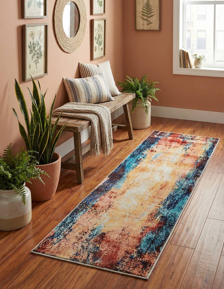 Detail image of 2' x 6' Gossamer Runner Rug