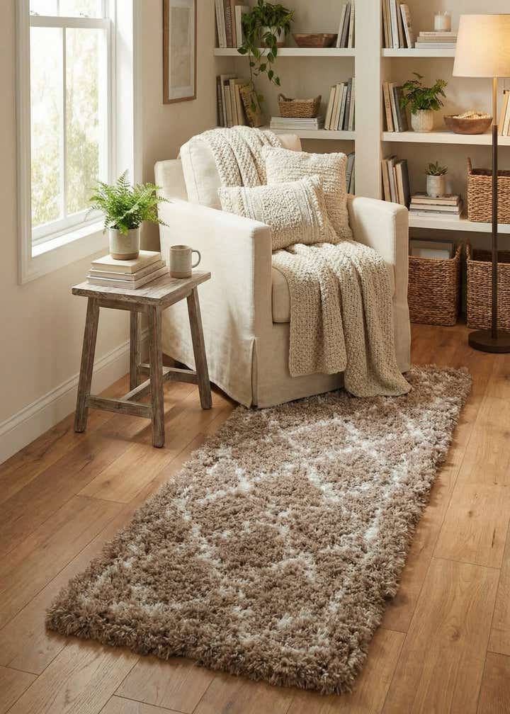 2' x 6' Infinity Shag Runner Rug