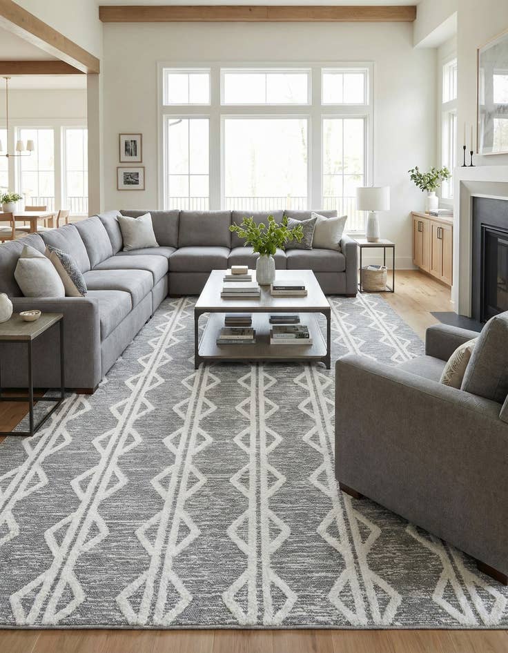 Detail image of 9' 10 x 12' Sabrina Soto Casa Palma Rug