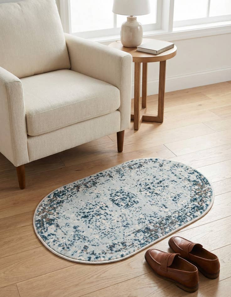 Detail image of  2' x 3' 1 Monte Carlo Oval Rug