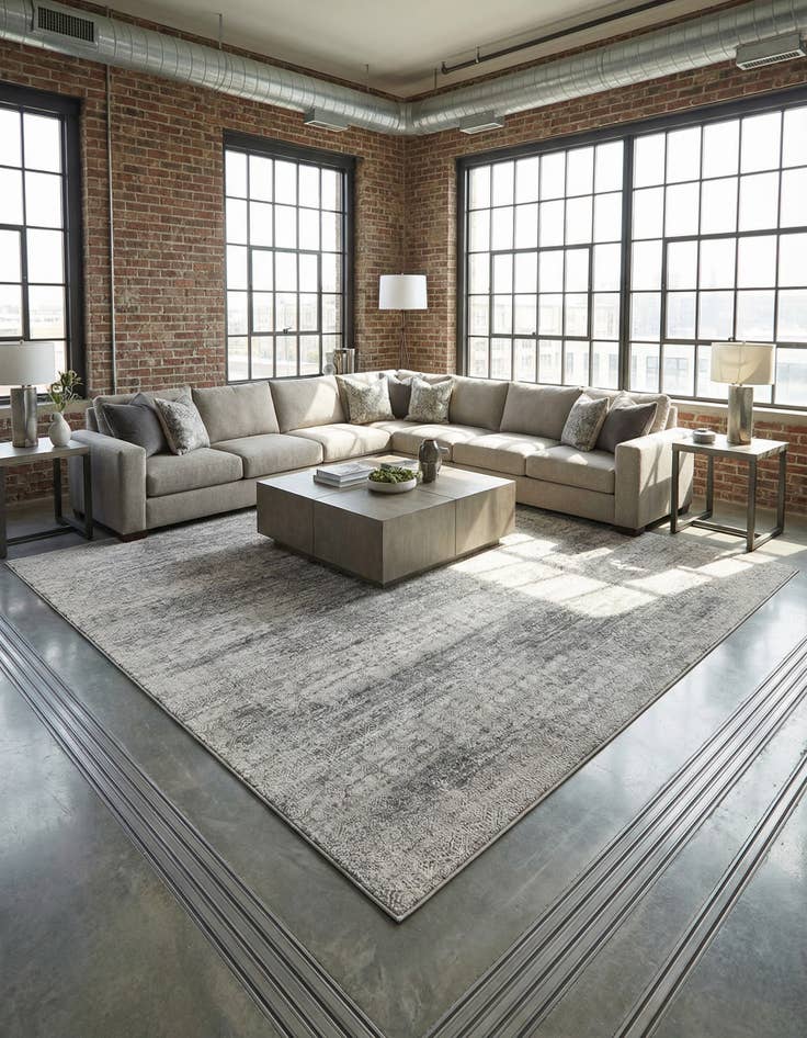 Detail image of 10' x 10' Finsbury Square Rug