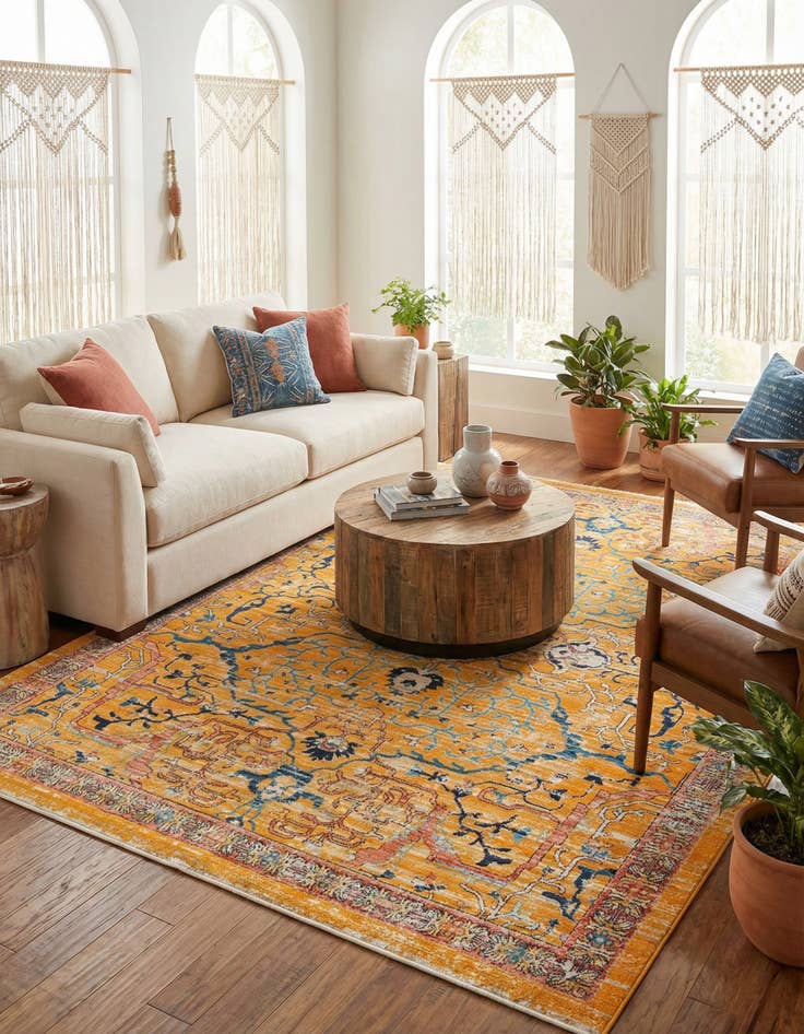 Detail image of 7' 10 x 10' 2 Lola Rug