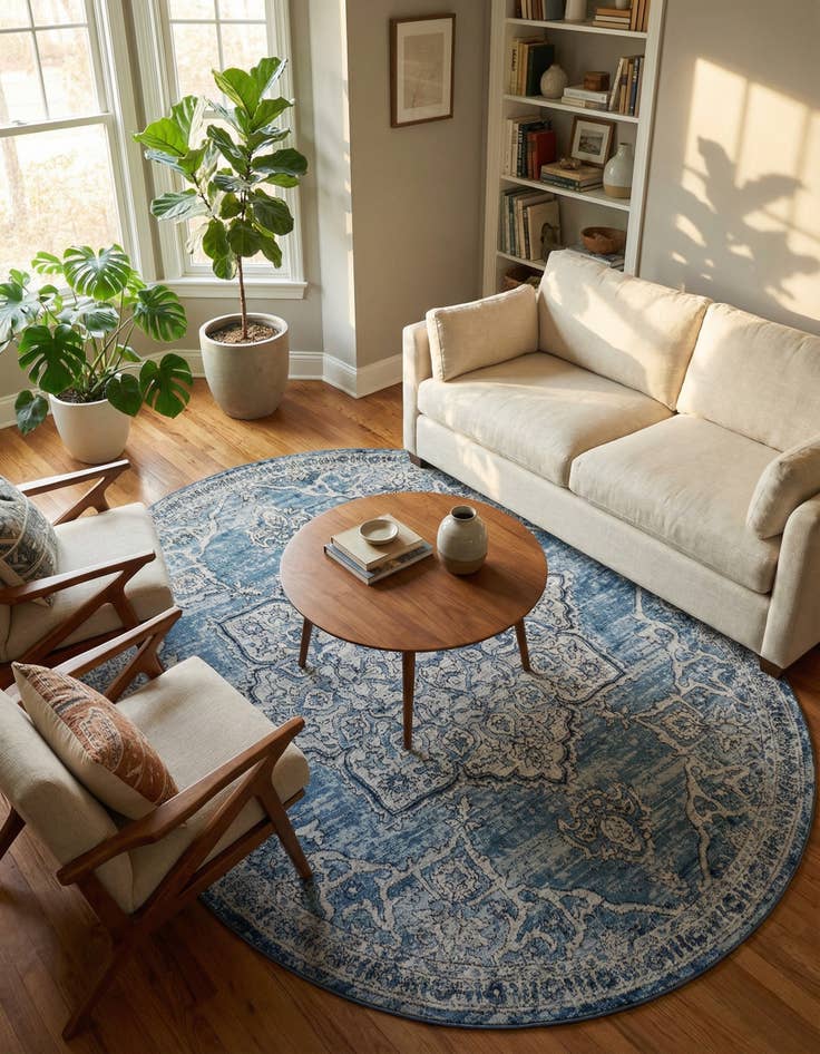 Detail image of 7' 10 x 10' Nyla Oval Rug