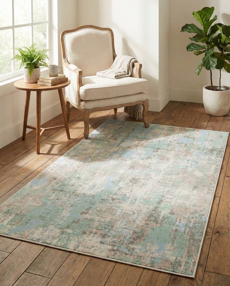 Detail image of 3' 3 x 5' 3 Lotus Rug