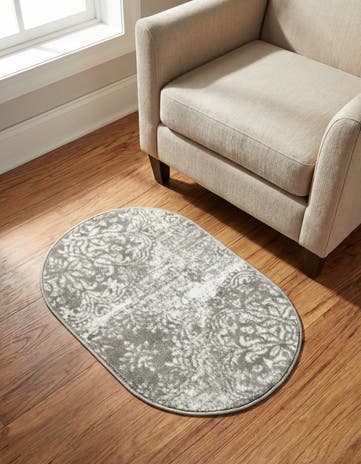 2' x 3' 1 Monte Carlo Oval Rug