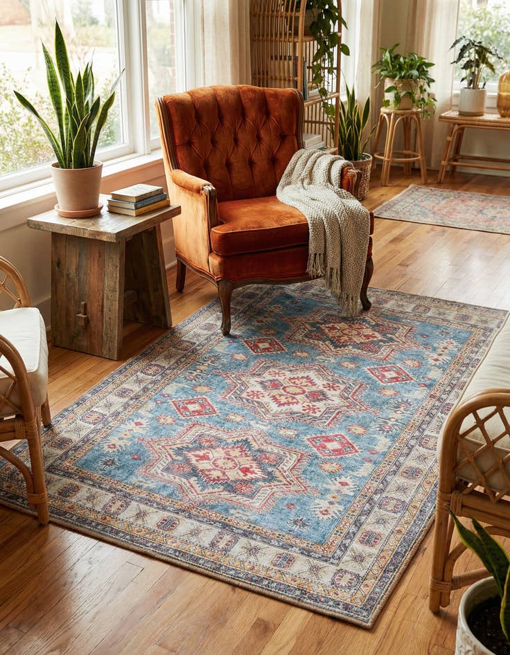 Detail image of 3' 6 x 5' 6 Timeless Rug