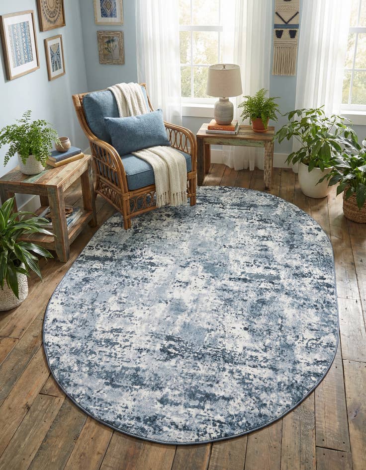 Detail image of 4' x 6' Aurora Oval Rug