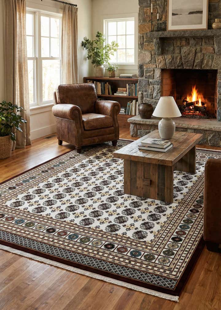 7' 10 x 10' Nain Design Rug