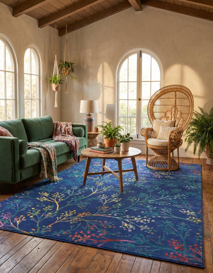 Detail image of 9' x 12' Blossom Rug