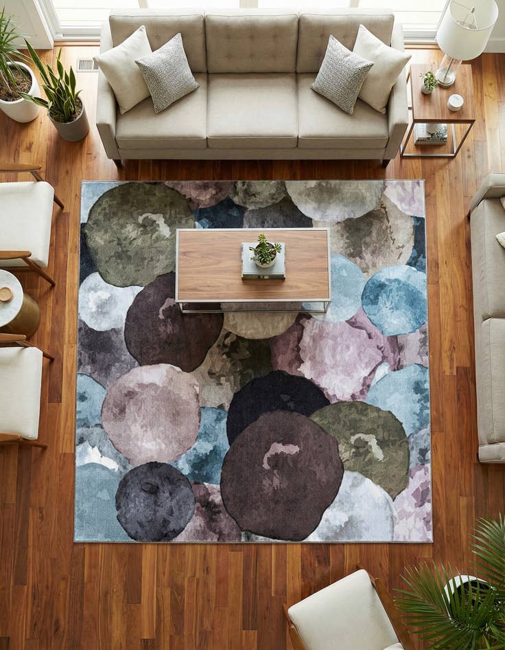 Detail image of 7' 10 x 7' 10 Medina Square Rug