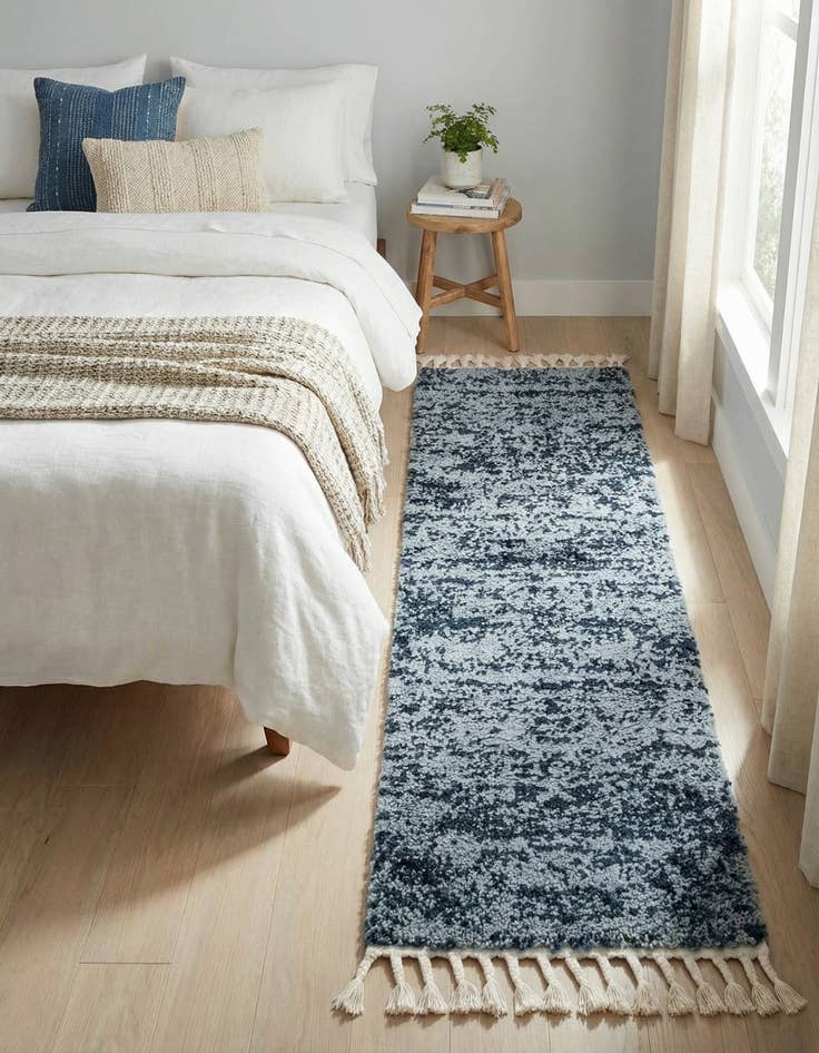 Detail image of 2' 2 x 6' Athena Shag Runner Rug