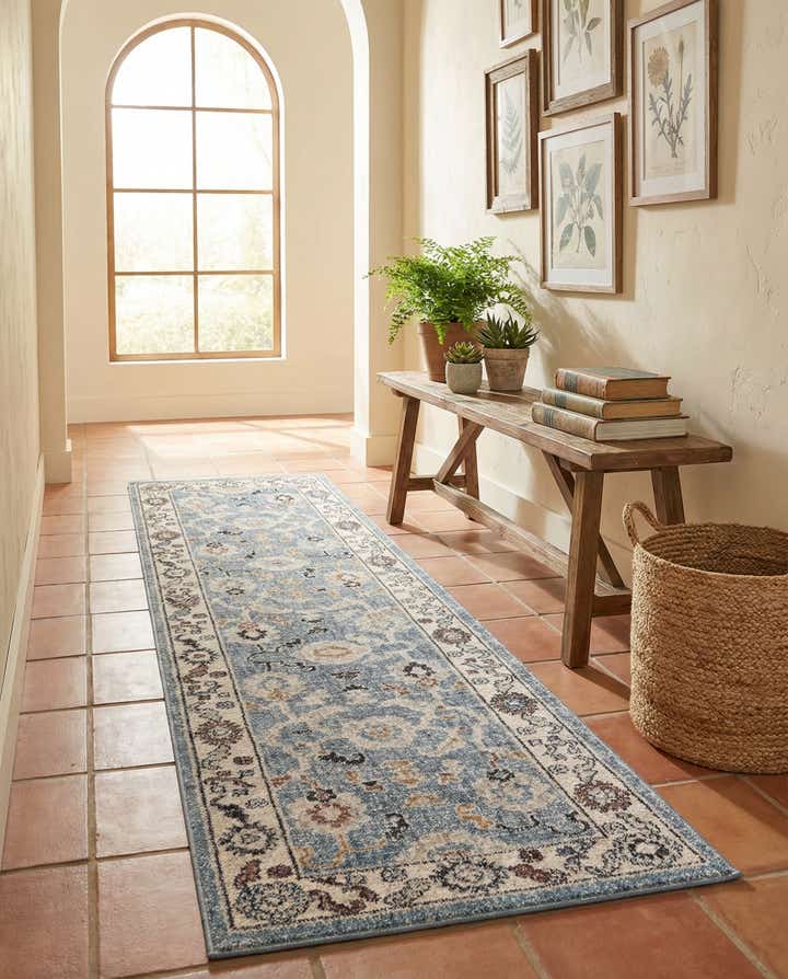 60cm x 245cm Eco Traditional Läufer Teppich