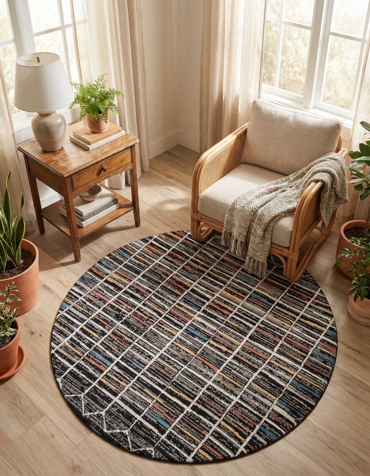 Detail image of 7' x 7' Aramis Round Rug