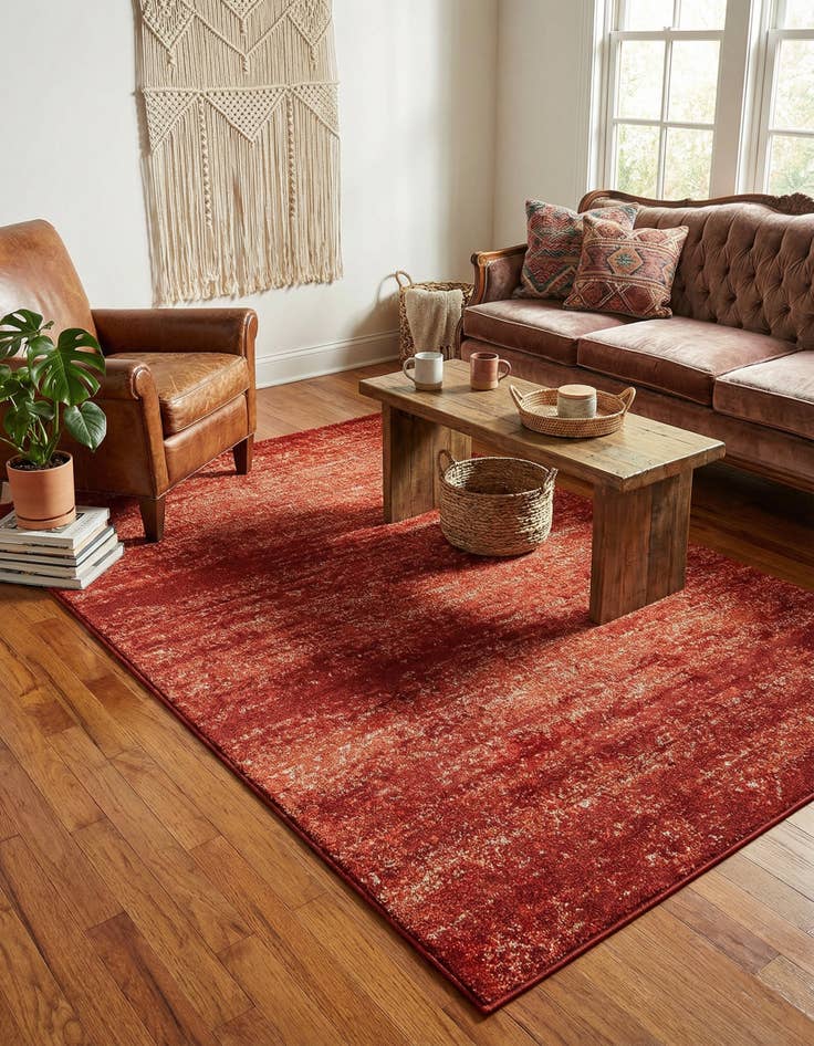 Detail image of 5' 3 x 8' Angelica Rug