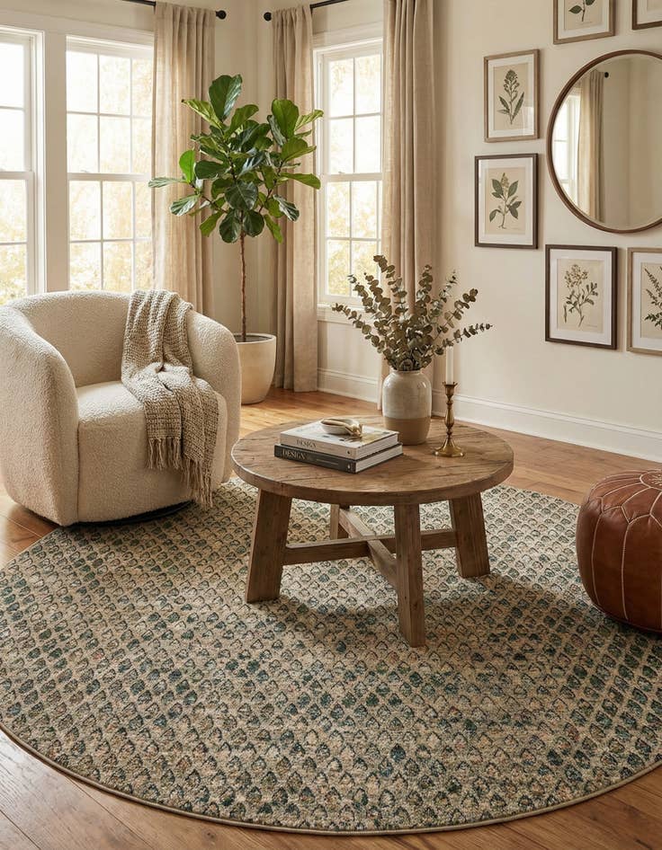 Detail image of 8' x 8' Stella Round Rug