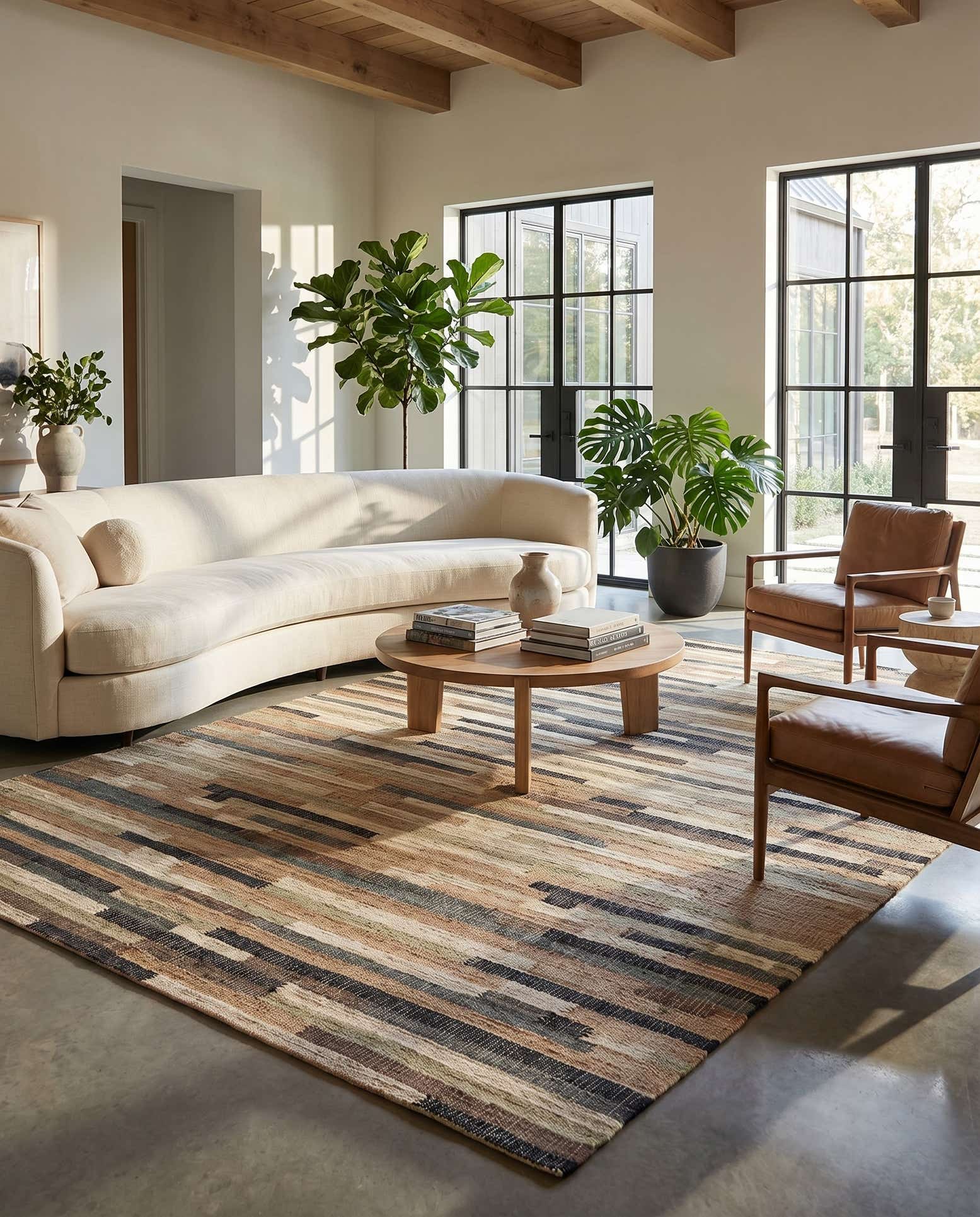 9' x 12' Hand Woven Kala Handwoven Jute Rug