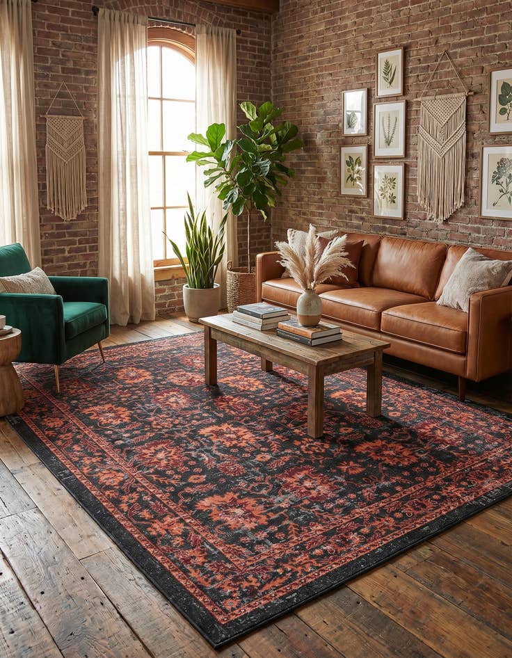 Detail image of 7' 10 x 11' Lucerne Rug