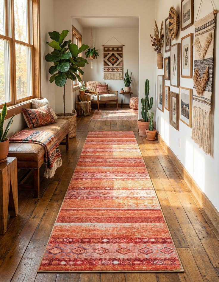 Detail image of 2' 6 x 12' Timeless Runner Rug