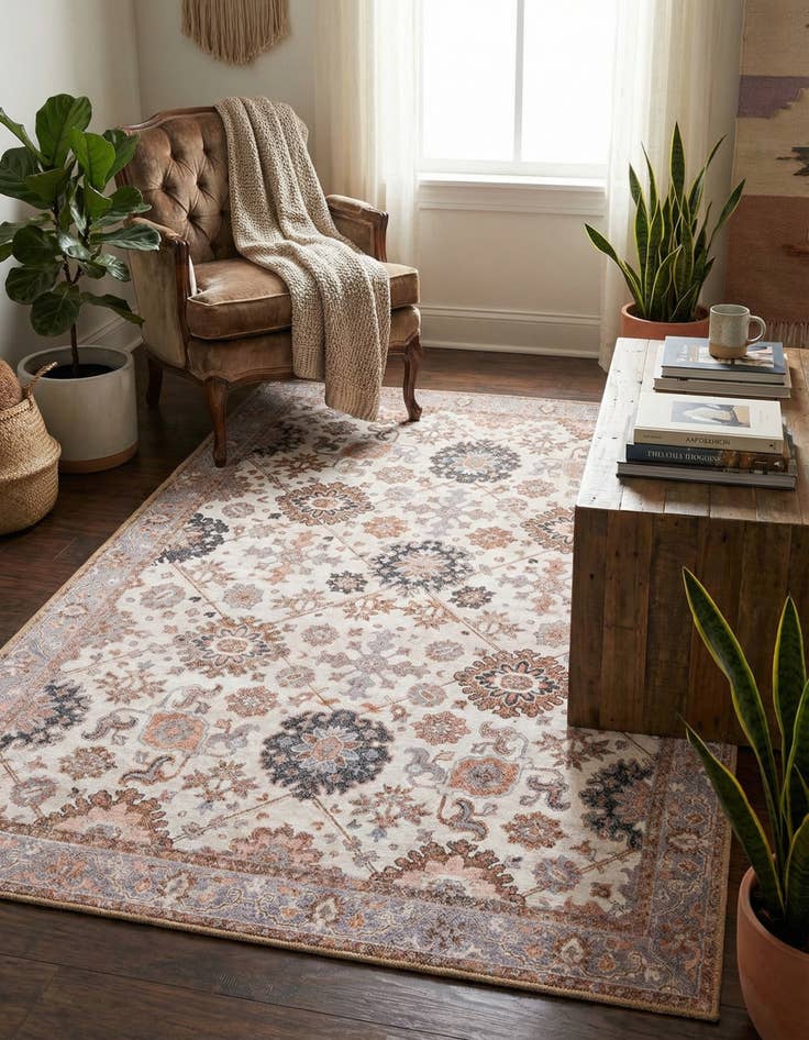 Detail image of 4' 1 x 6' 1 Timeless Rug