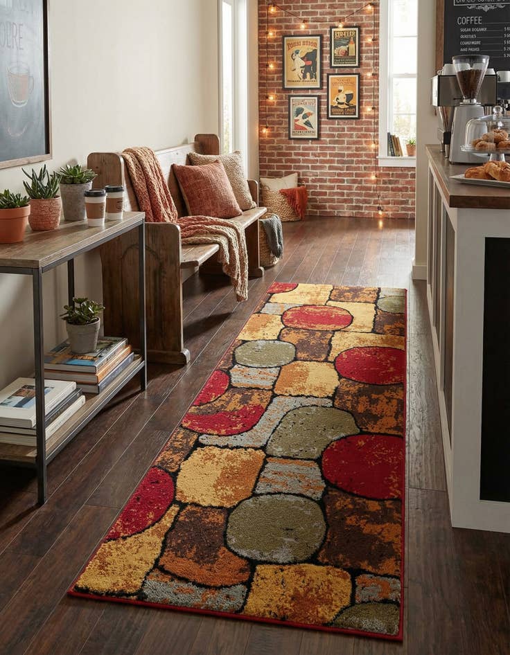 Detail image of  2' x 6' Cafe Runner Rug