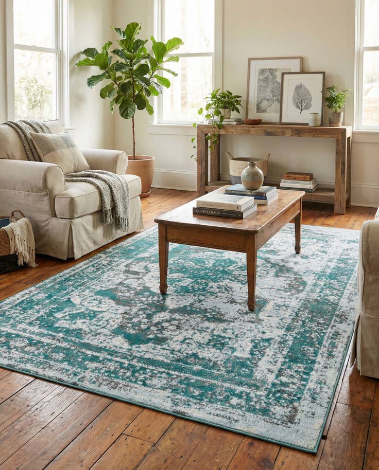 Detail image of 5' 3 x 8' Monte Carlo Rug