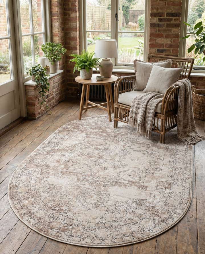 6' 1 x 9' Oregon Oval Rug