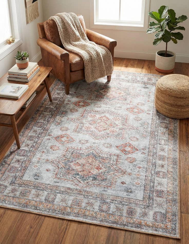 Detail image of  4' 1 x 6' 1 Timeless Rug