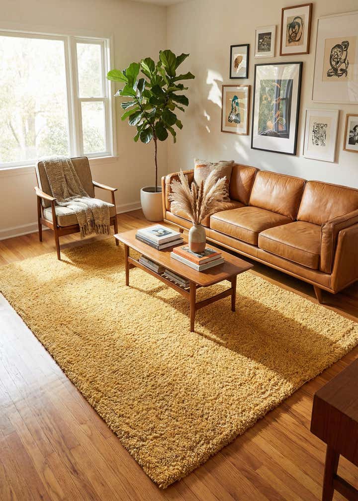 7' 7 x 11' Zermatt Shag Rug