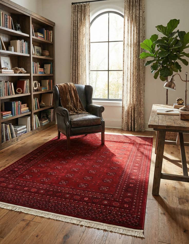 Detail image of 6' x 9' Bokhara Rug