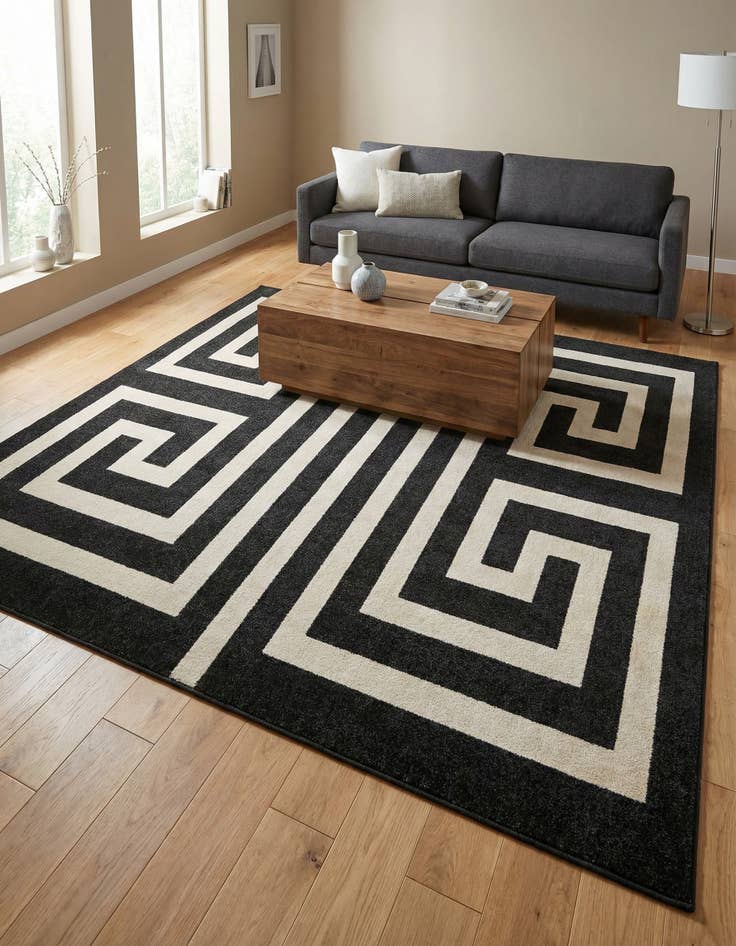 Detail image of 7' 10 x 7' 10 Hera Square Rug