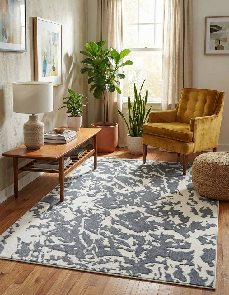 Detail image of 5' 3 x 8' Vince Camuto Rug