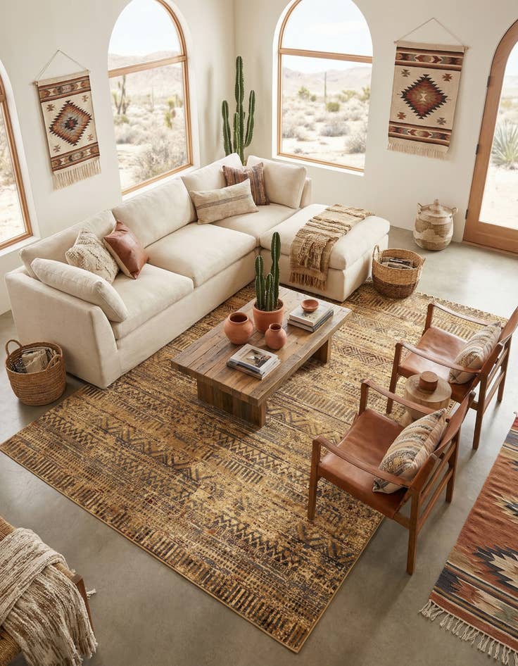 Detail image of 10' x 13' 1 Saturn Rug