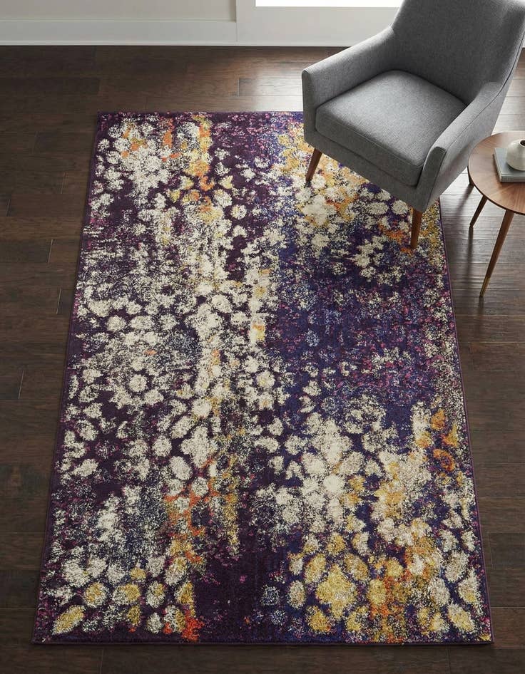 Detail image of 4' x 6'  Washable Arte Rug