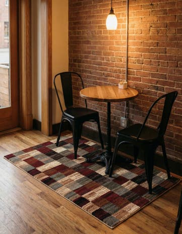 3' x 5' 3 Cafe Rug
