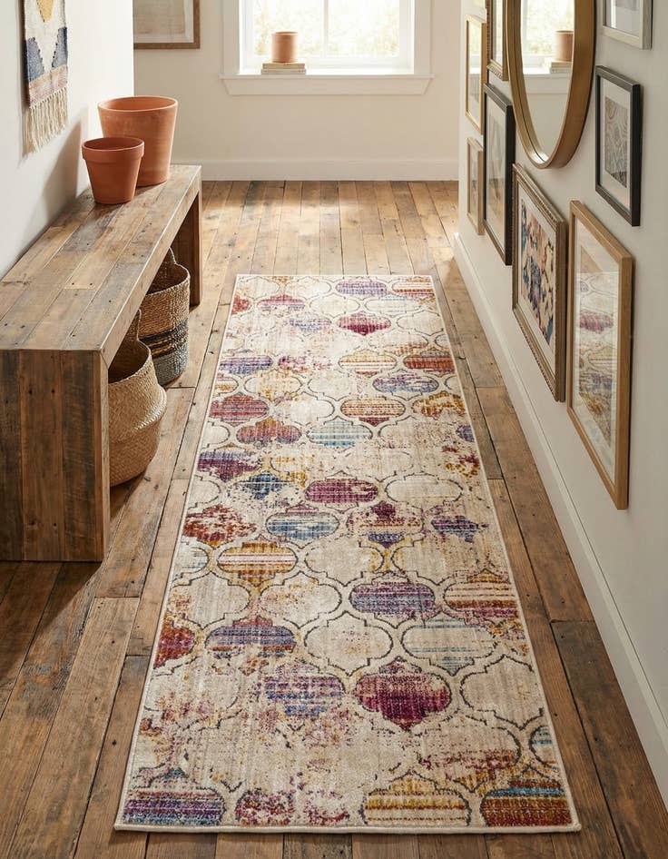 Detail image of 2' x 6' Deepa Runner Rug