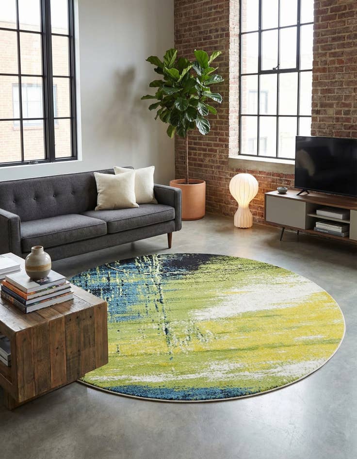 Detail image of 8' x 8' Tuscany Round Rug