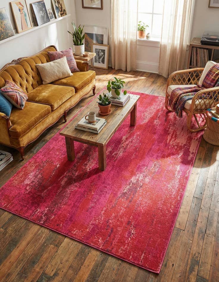 Detail image of 5' x 8' Washable Sevilla Rug