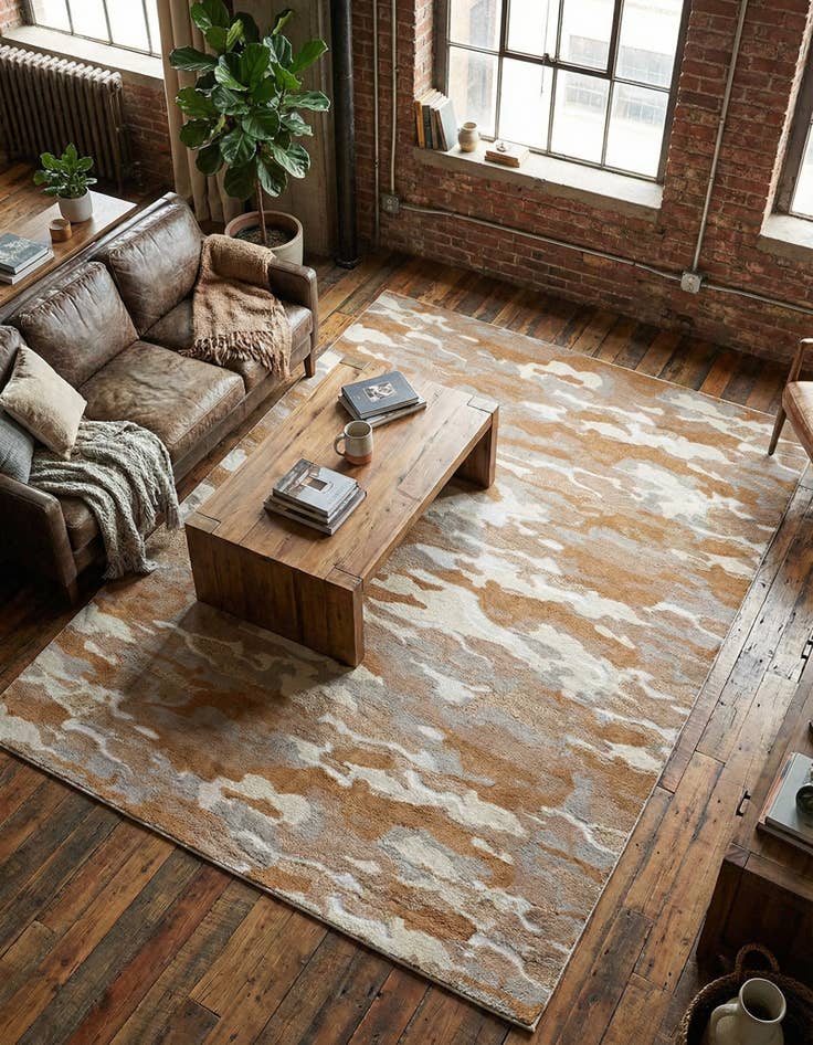 Detail image of 7' 10 x 10' Sepia Rug