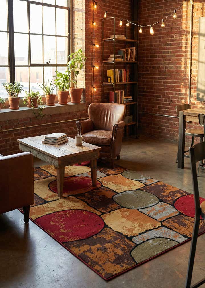 6' x 9' Cafe Rug