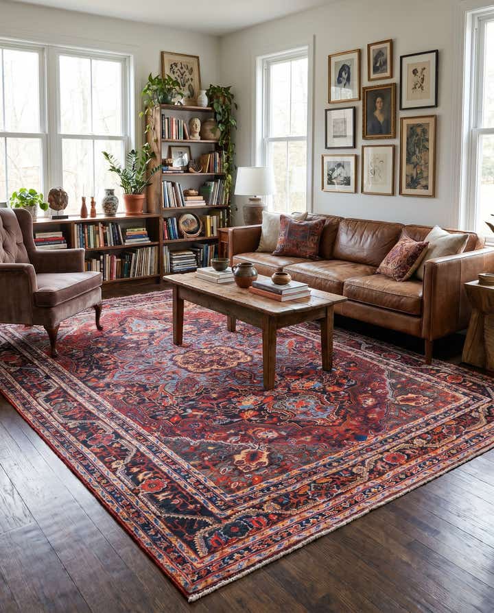 8' 4 x 12' Washable Timeless Rug