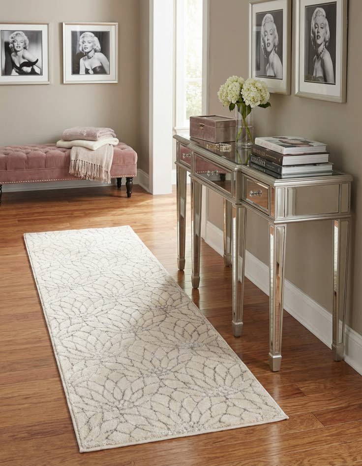 Detail image of 2' x 6' Marilyn Monroe&trade; Glam Dahlia Runner Rug