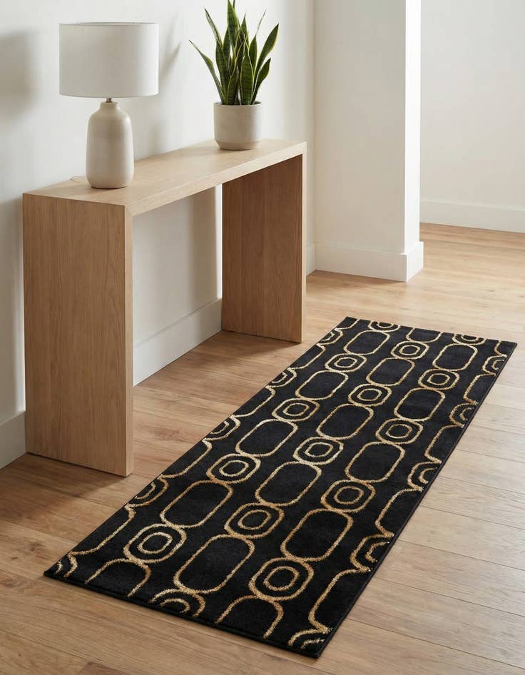 Detail image of 2' x 5' Vogue Geo Runner Rug